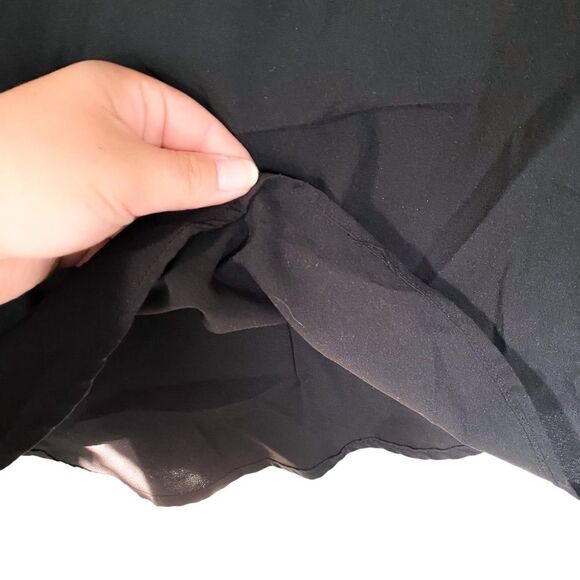 Faded Glory Black Blouse Sleeveless Tank Top Size Small - Picture 5 of 5